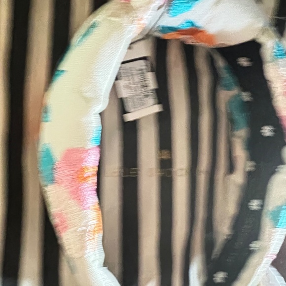 Lele Sadoughi Knotted Floral Bouquet Embroidered Statement Headband::NWT:: - Picture 5 of 9